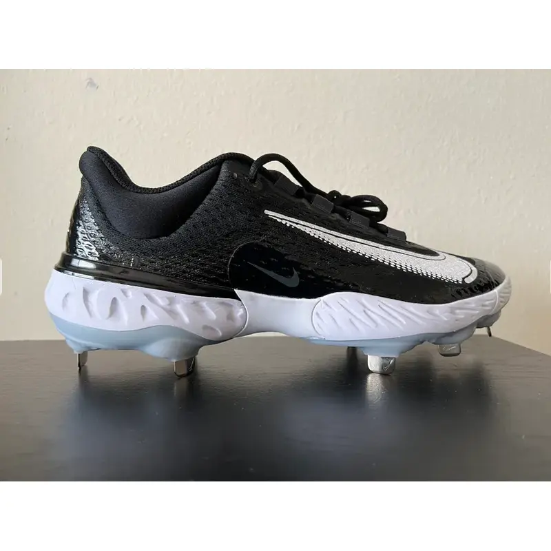 Nike Alpha Huarache Elite 4 Low Metal Baseball Cleats Men's Size 12 DJ6521-001