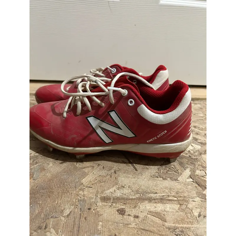 Red Men's Metal Low Top 4040