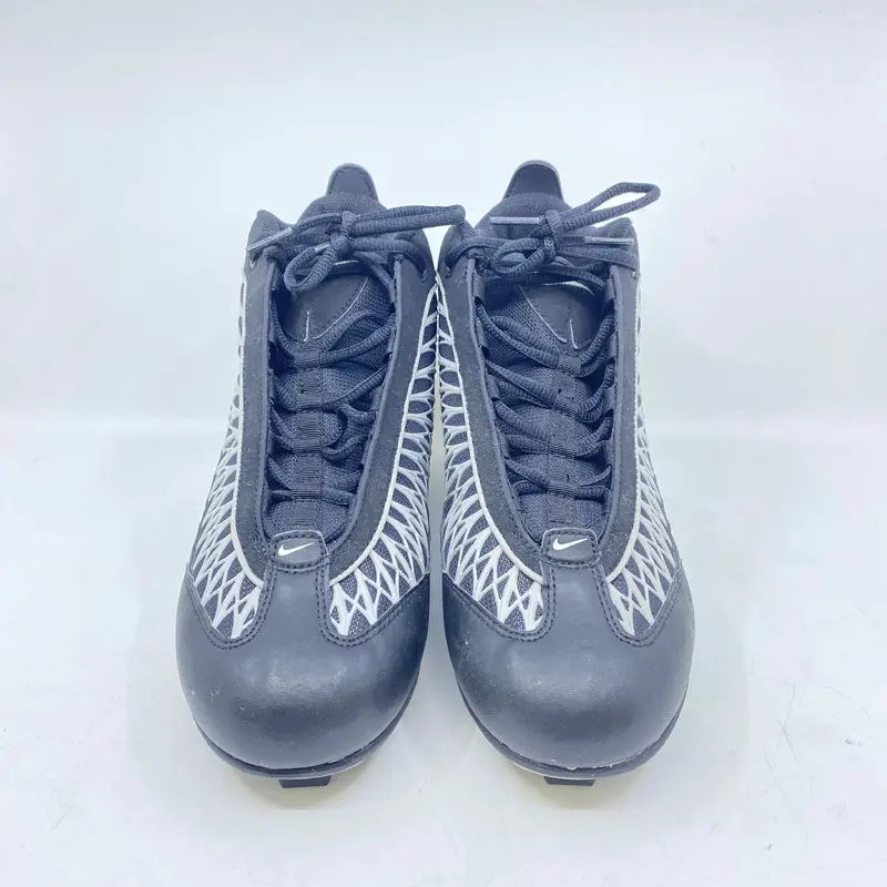Black Adult Men's Used Size 8.0 (Women's 9.0) Detachable Cleats Nike High Top