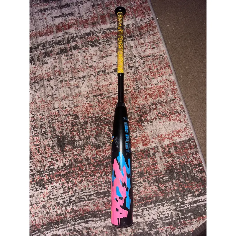 Used USSSA Certified DeMarini Composite Zoa Glitch Bat (-10) 21 oz 31"