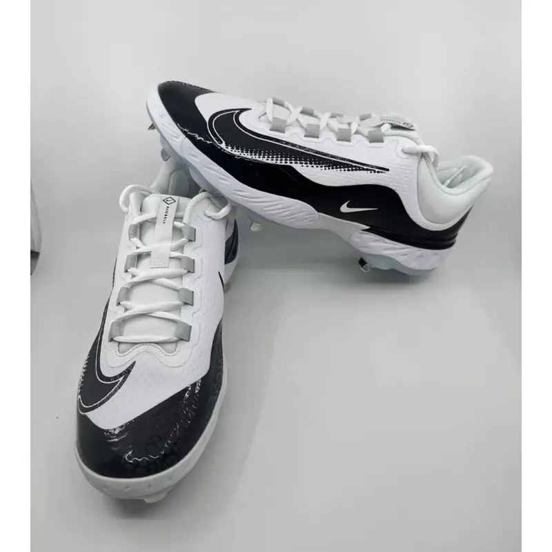 Nike Alpha Huarache Elite 4 Low Metal Baseball Cleats FD2745-101 Mens Size 11