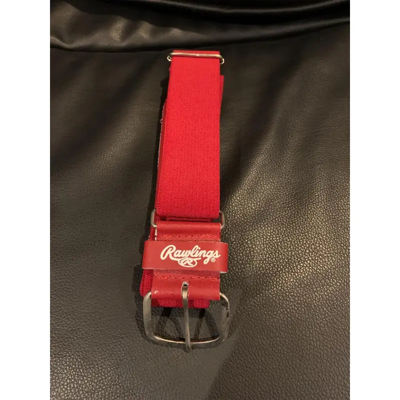 Unisex  Rawlings Red Pro Stretch Belt