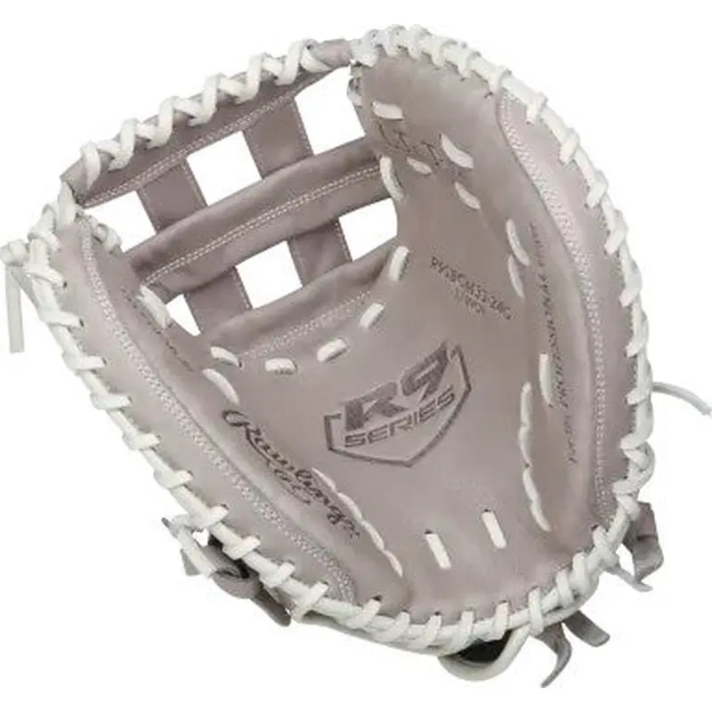 New Rawlings R9 Fastpitch Catcher's Mitt RHT 33" 11506-RAWR9SBCM3324G