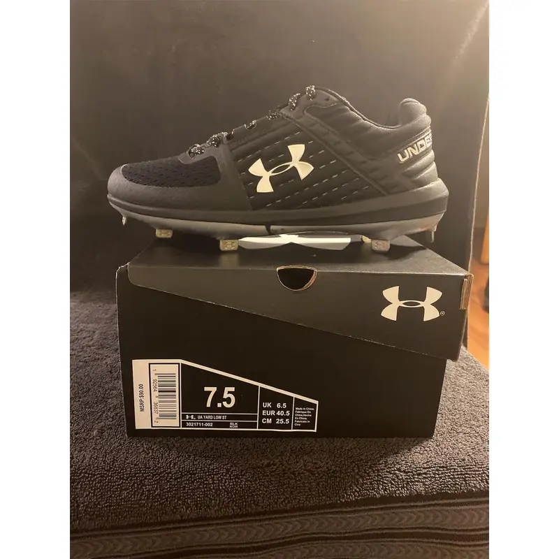 Black New Metal Under Armour