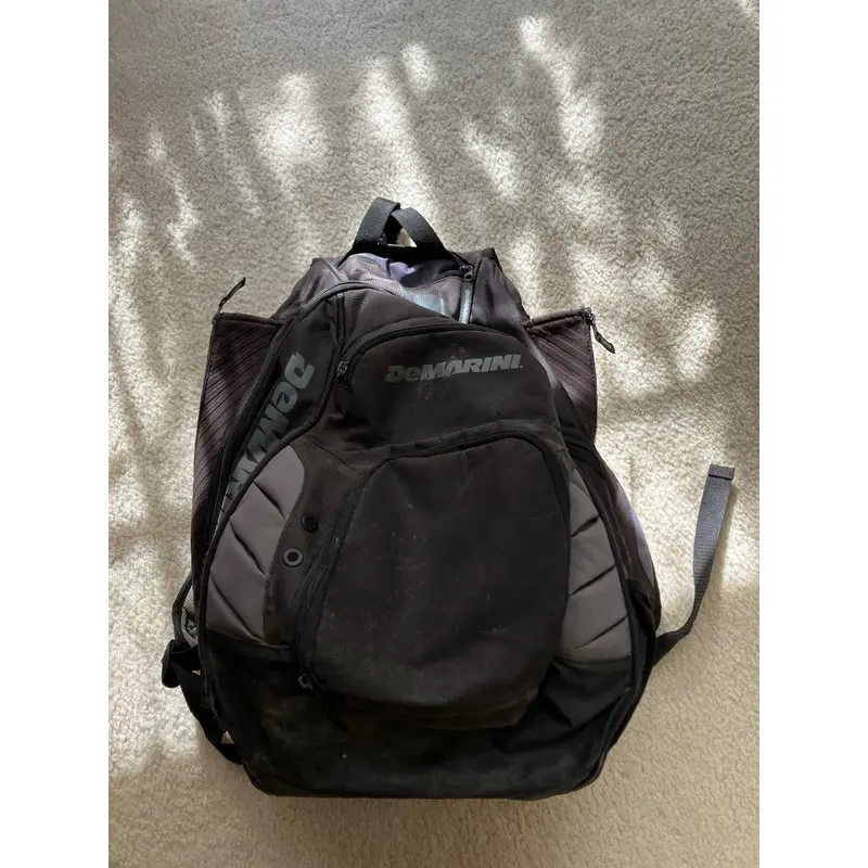 DeMarini Black Bat Bag Used