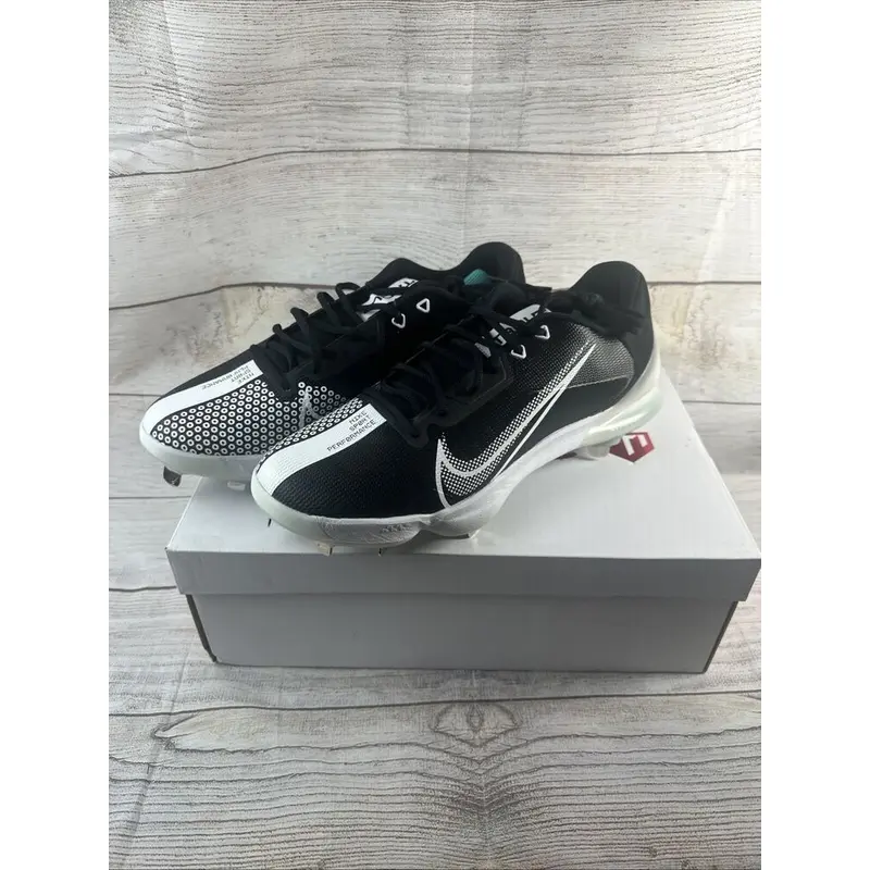 Nike Force Zoom Trout 7 Pro Black/White CQ7224-005 Mens Size 11