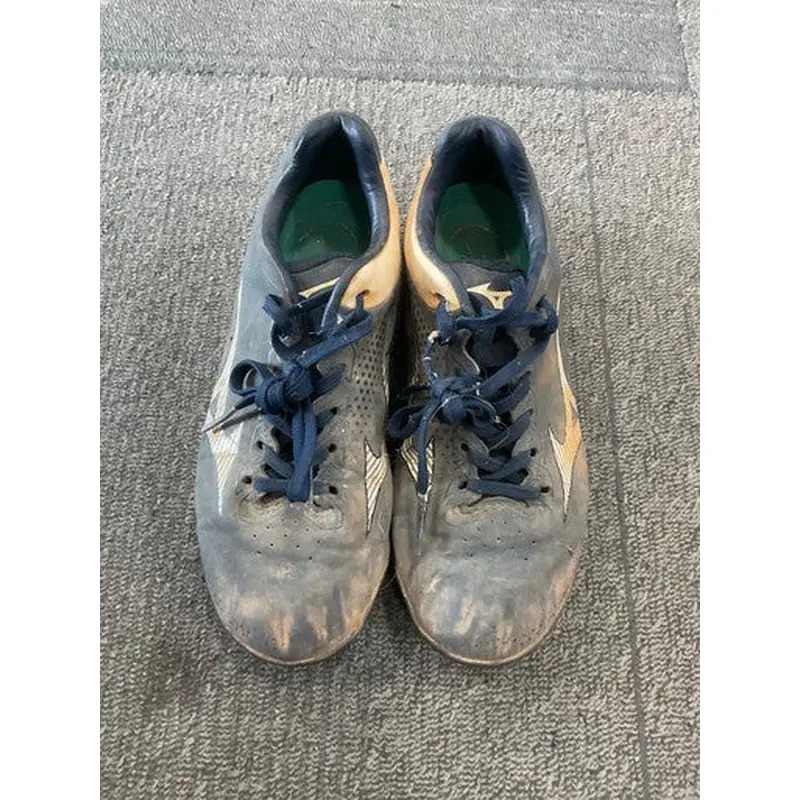 Used Mizuno BB/SB CLEATS BB/SB Cleats Navy Blue Junior 03 11614-S000219945