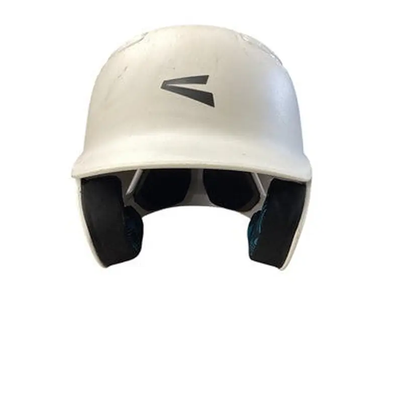 Used Easton HELMET Batting Helmet No Mask White One Size 11760-S000080719