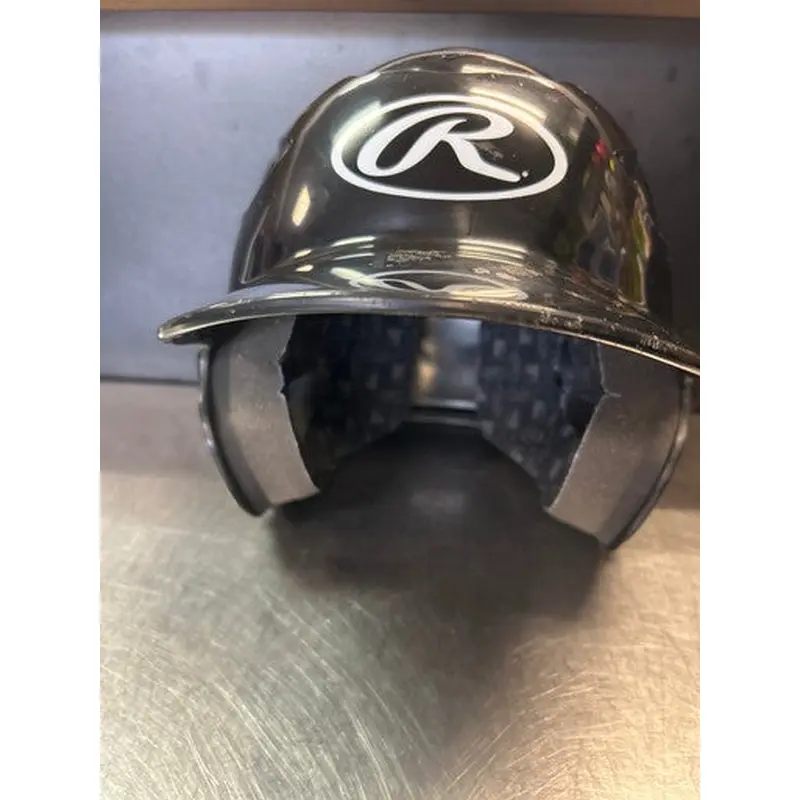 Used Rawlings CFTBHR1 Batting Helmet No Mask Black SM 11868-S000063581