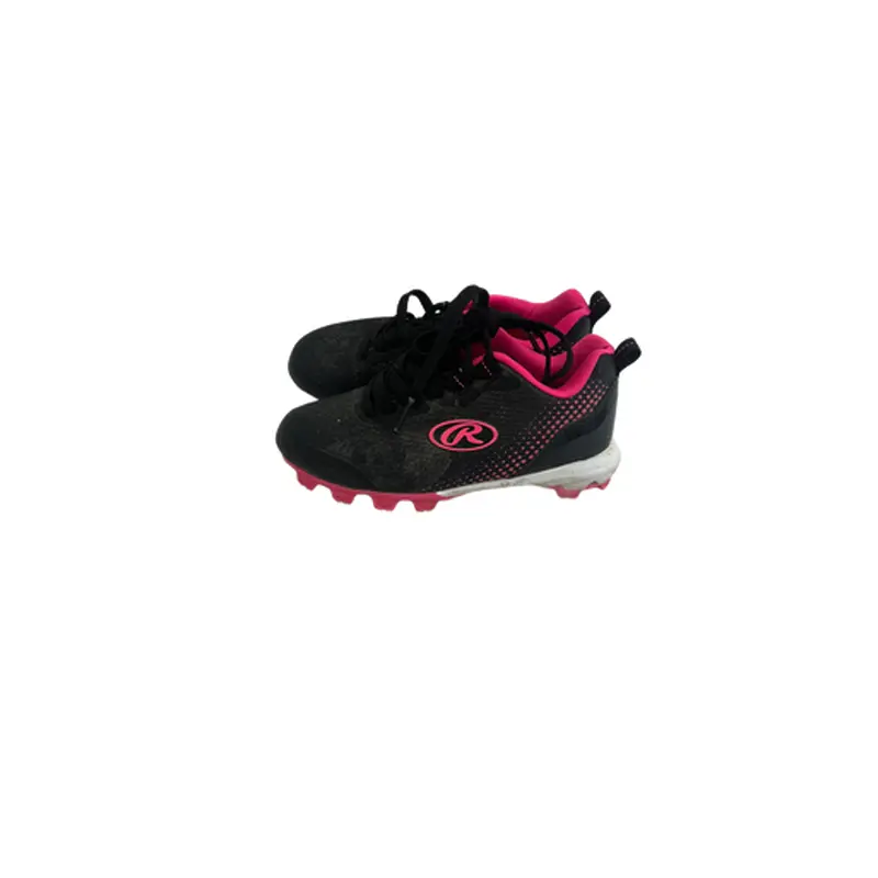 Used Rawlings BB CLEATS BB/SB Cleats Black Youth 11.0 11692-S000140197