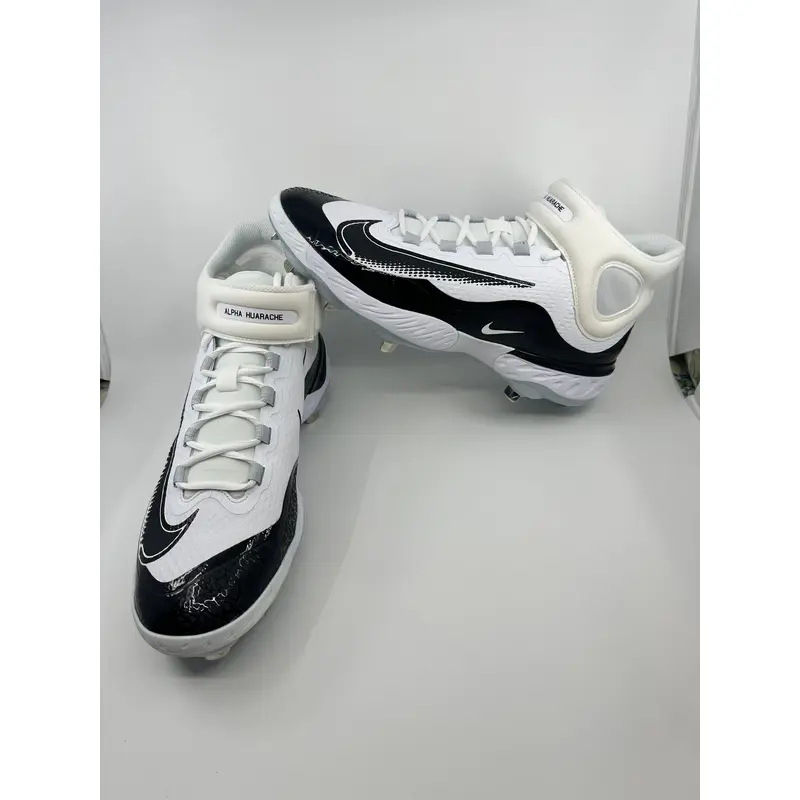 Nike Alpha Huarache Elite 4 Mid Metal Baseball Cleats Mens Size 15 FD2744-101