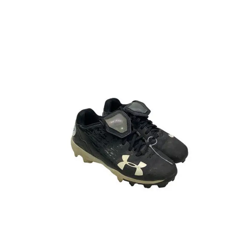 Used Under Armour LOW TOP BB/SB Cleats Black Junior 02 11347-S000253309