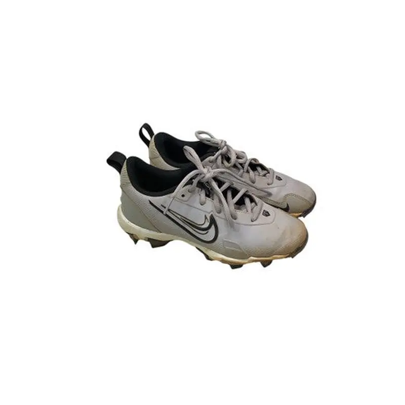 Used Nike FORCE TROUT 9 BB/SB Cleats Grey Junior 03.5 11347-S000245507