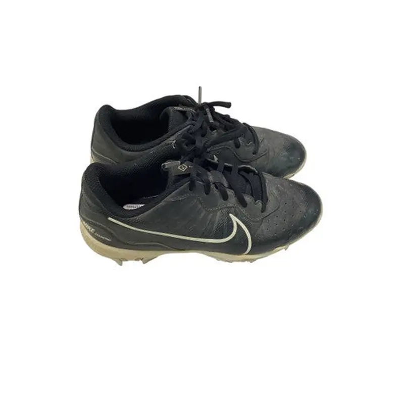 Used Nike DIAMOND BB/SB Cleats Black Junior 05 11347-S000253208