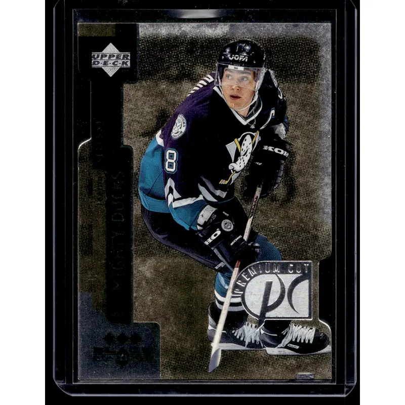 1997-98 Upper Deck Black Diamond - Premium Cut - Triple Diamond - Teemu Selanne #PC15