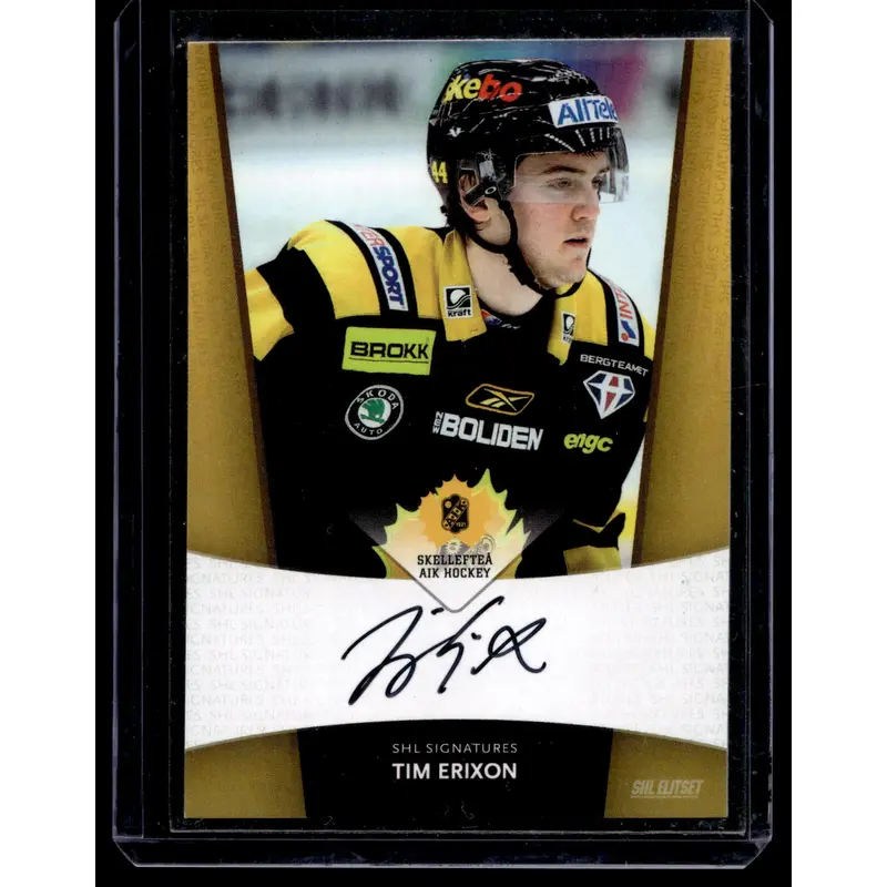 2010-11 SHL Signatures - Tim Erixon