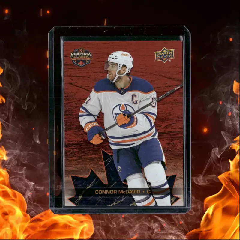 2023-24 Upper Deck Heritage Classic Connor McDavid (C)