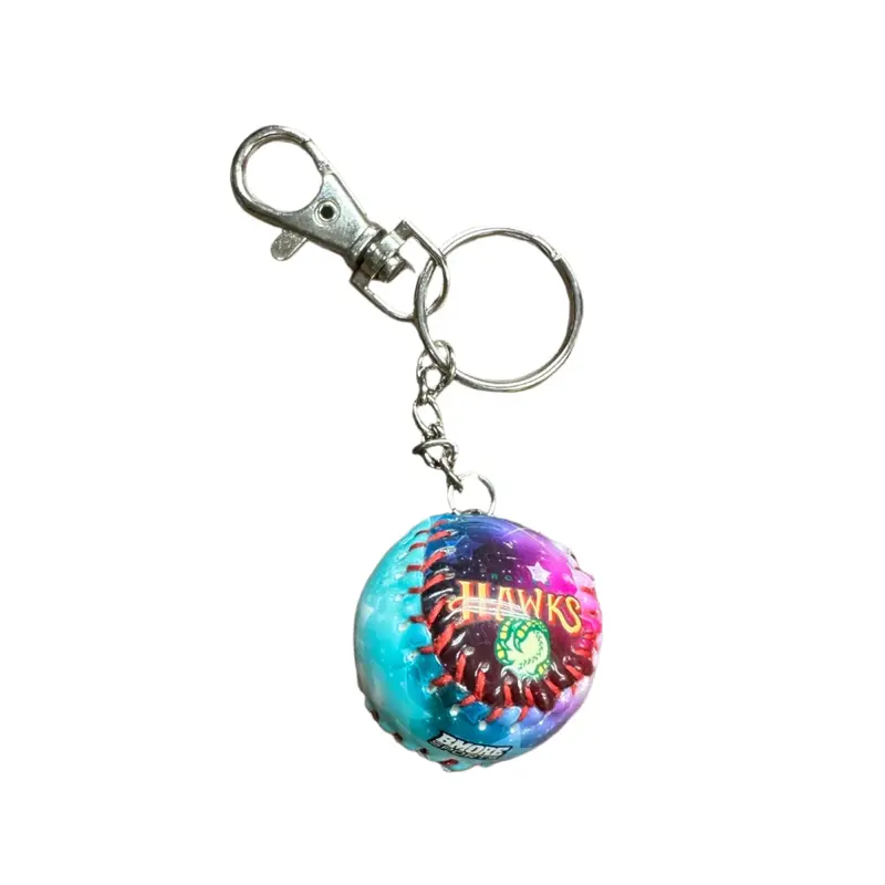 BOISE HAWKS BASEBALL KEY CHAIN