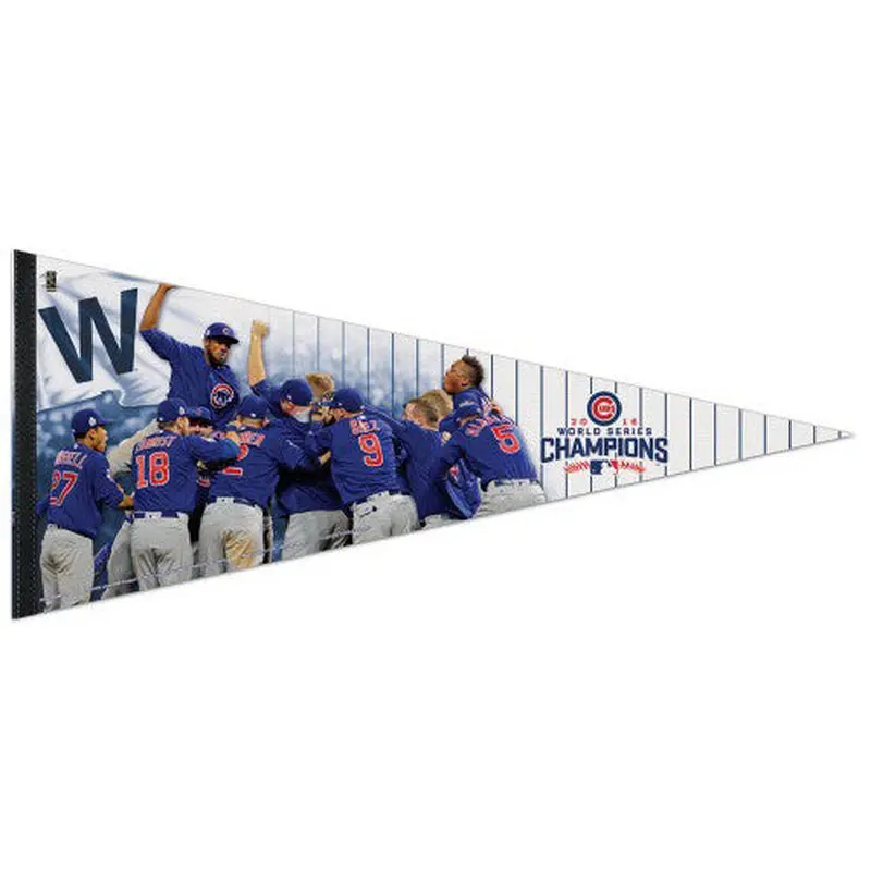 Chicago Cubs 2016 World Series CELEBRATION Premium 17x40 XL Felt Pennant - Wincraft