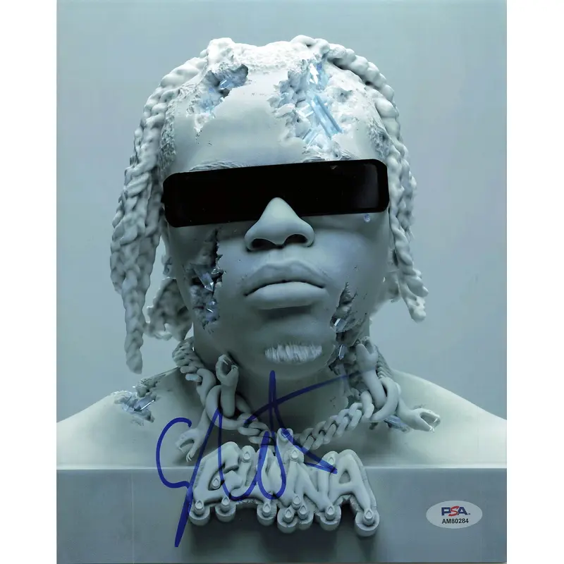 Gunna signed 8X10 photo PSA/DNA Autographed Rapper
