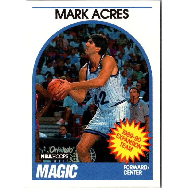 1989 Hoops Mark Acres #307