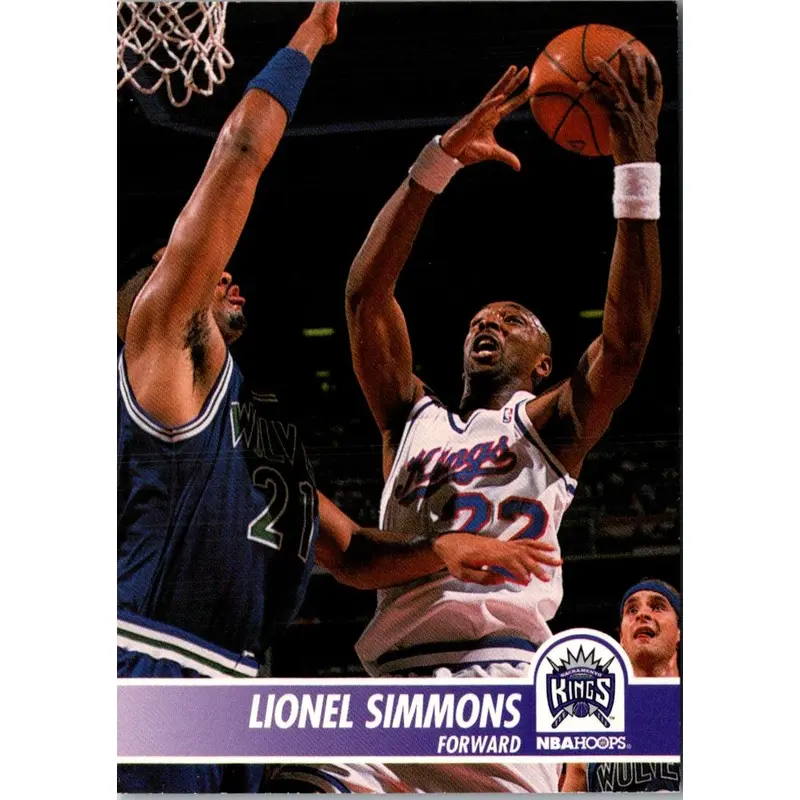 1994 Hoops Lionel Simmons #187