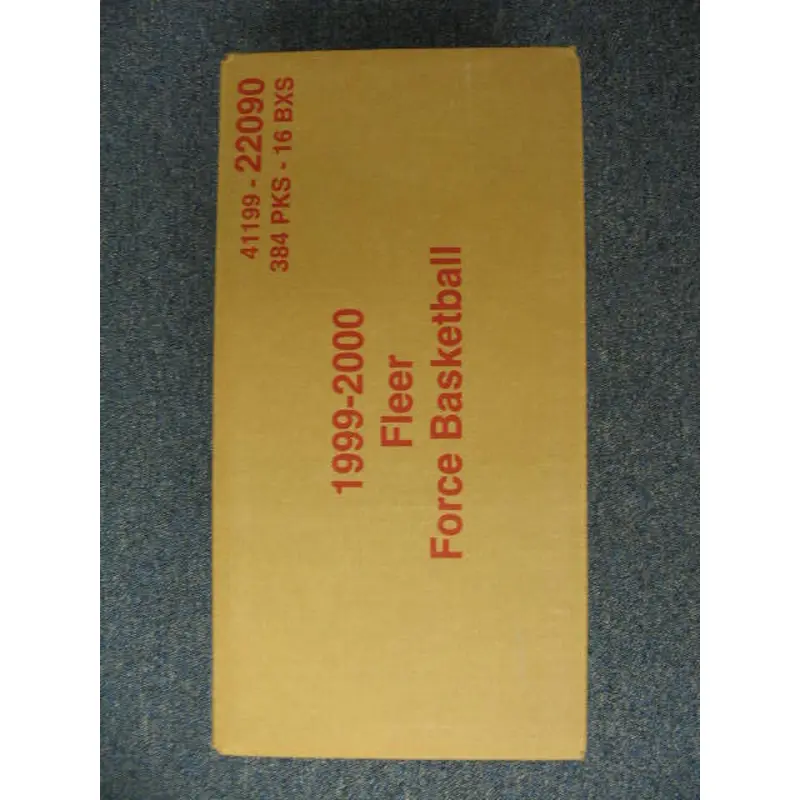 1999/00 Fleer Force Basketball Case (Hobby) (16 Box)