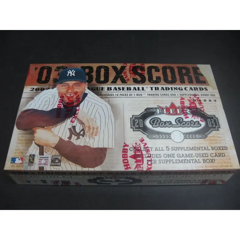 2003 Fleer Box Score Baseball Box (Hobby)