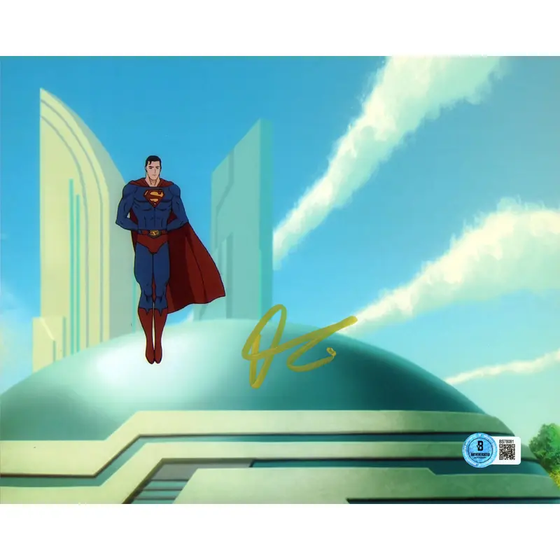 Darren Criss Superman: Man of Tomorrow Authentic Signed 8x10 Photo BAS #BS78081
