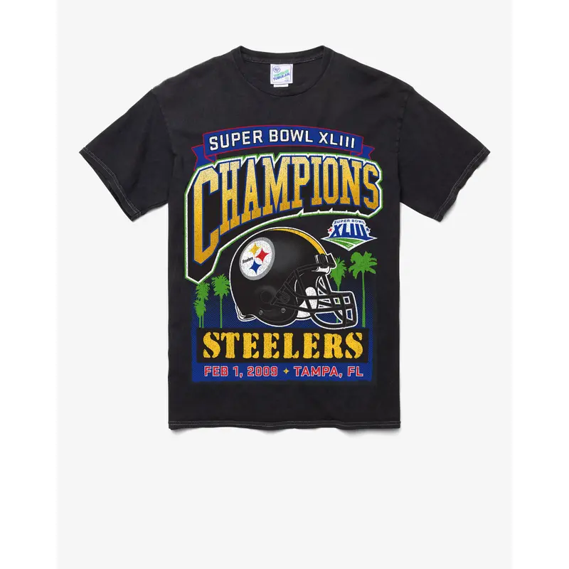 PITTSBURGH STEELERS SB GRIDIRO LOCKER '47 VINTAGE TUBULAR TEE