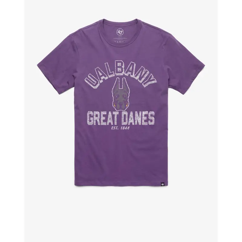 SUNY ALBANY GREAT DANES RETROGRADE '47 FRANKLIN TEE