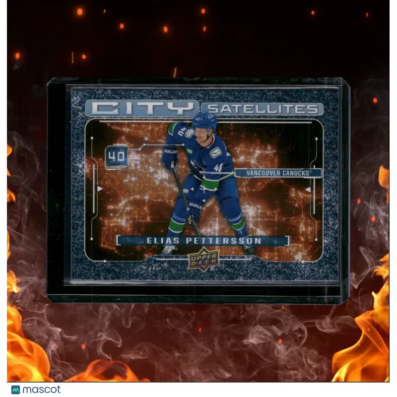2024-25 Upper Deck Elias Pettersson City Satellites Sparkle #CS-2