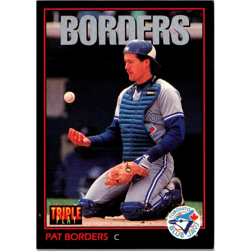 1993 Triple Play Pat Borders #134