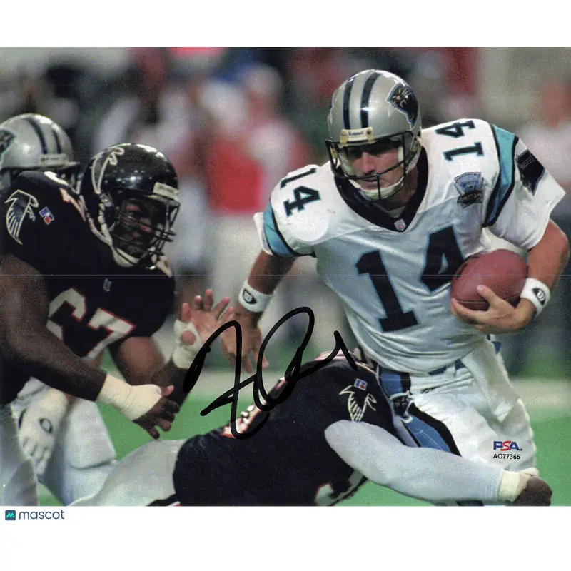 Frank Reich Signed Photo PSA Carolina Panthers
