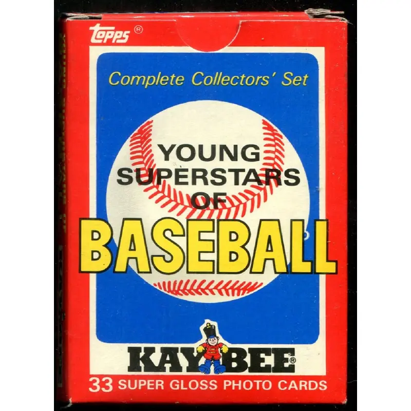 1986 Topps Baseball KayBee Toys Young Superstars of Baseball Factory Set