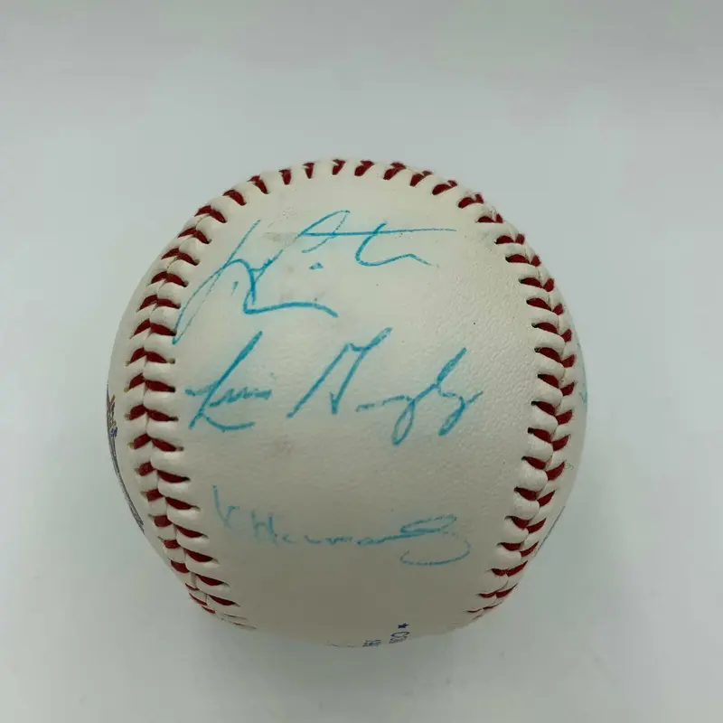 1992 All Star Game Multi Signed Autographed Baseball Luis Gonzalez