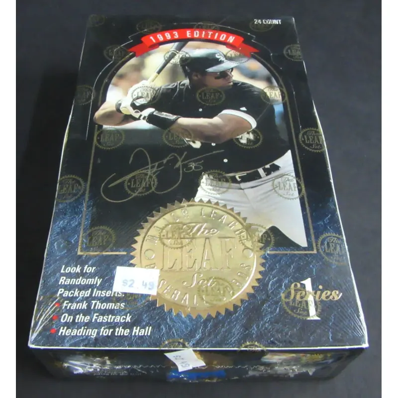 1993 Leaf Baseball Series 1 Box (24/)