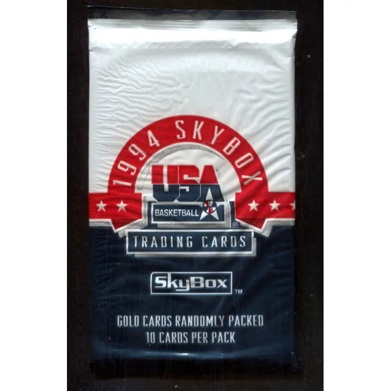 1994 1994/94 Skybox USA Basketball Unopened Pack (10)