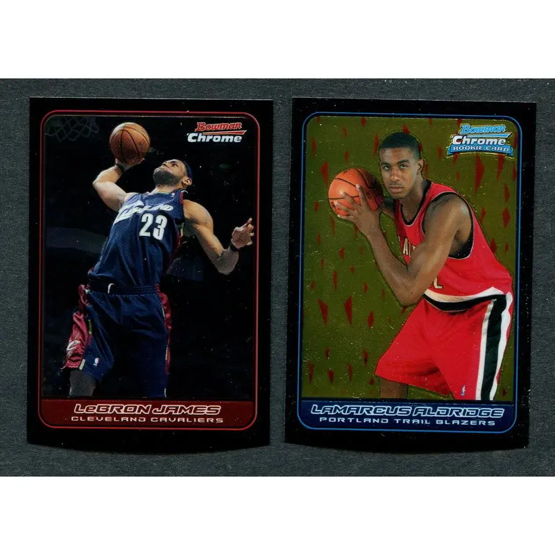 2006/07 Bowman Chrome Basketball Base Set (125)