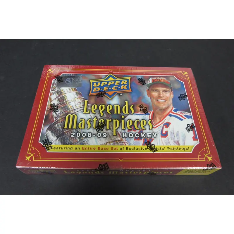 2008/09 Upper Deck Legends Masterpieces Hockey Box (Hobby)