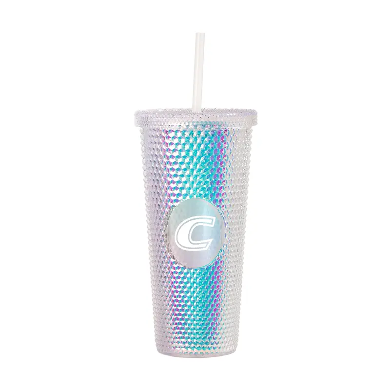 Centre College 24oz Iridescent  StuddedTumbler