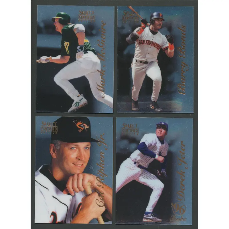 1996 Pinnacle Select Certified Baseball Complete Set (144) NM/MT MT