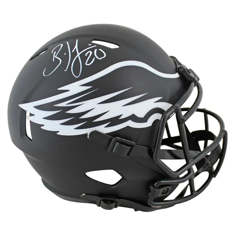 Eagles Brian Dawkins Signed Eclipse Full Size Speed Rep Helmet JSA Witnessed