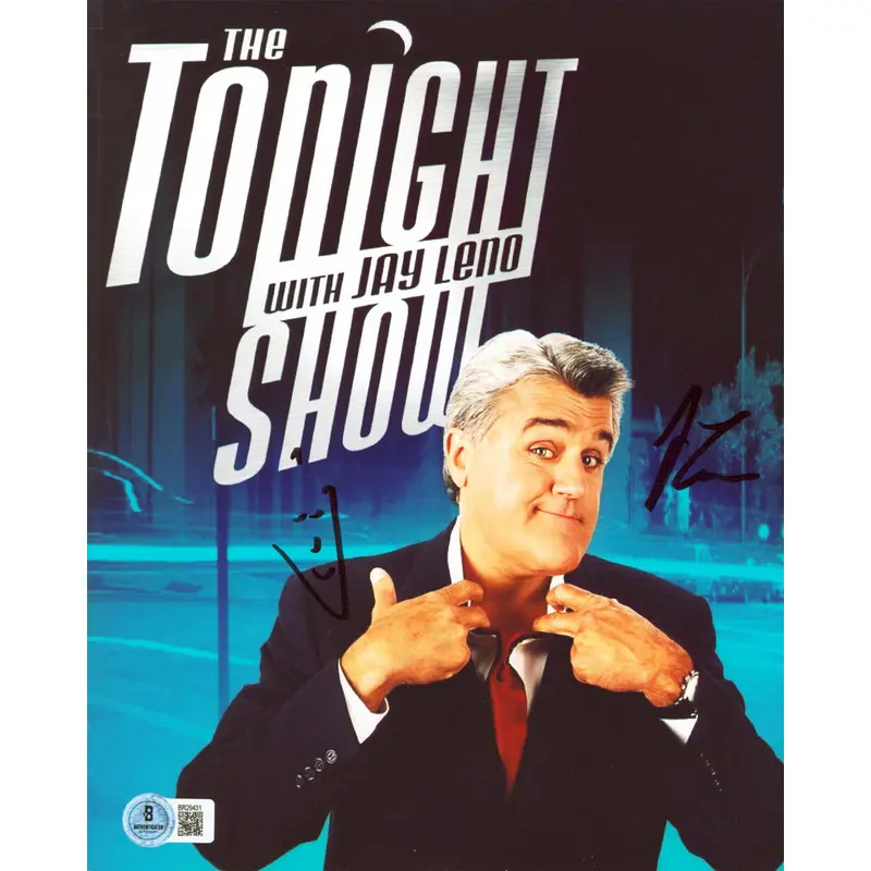 Jay Leno The Tonight Show Authentic Signed 8x10 Vertical Photo BAS #BR29431