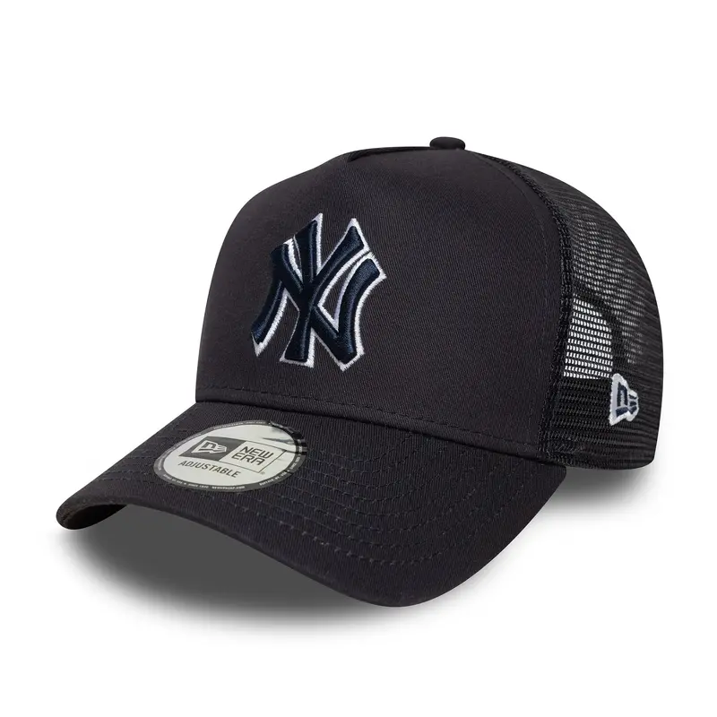 New Era - New YorkYankees - OUTLINE - E-Frame Trucker Cap - Navy