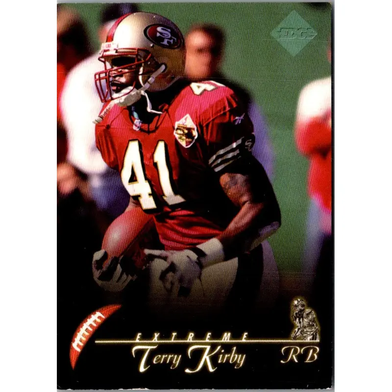 1997 Collector's Edge Extreme Terry Kirby #148