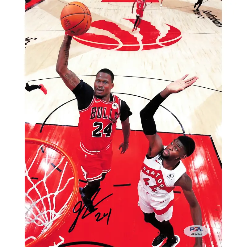 Javonte Green signed 8x10 photo PSA/DNA Chicago Bulls Autographed