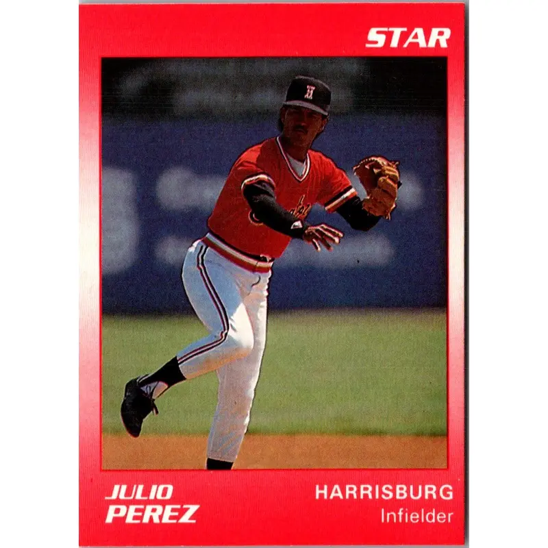 1990 Star Harrisburg Senators Julio Perez #15