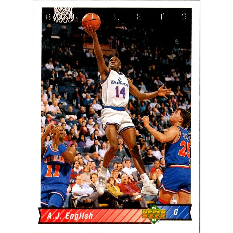 1992 Upper Deck A.J. English #208