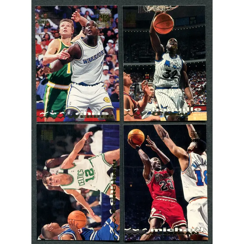 1993/94 Topps Stadium Club Basketball Complete Set (360)